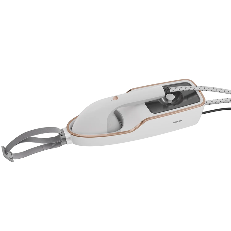 Green Lion Steam Master GNSMSBX130WH - 1950W 2-in-1 Steamer & Iron, White