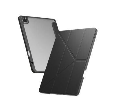 Levelo Hybrid Case iPad Pro 13" 2024 - Clear Back, Pen Sl...