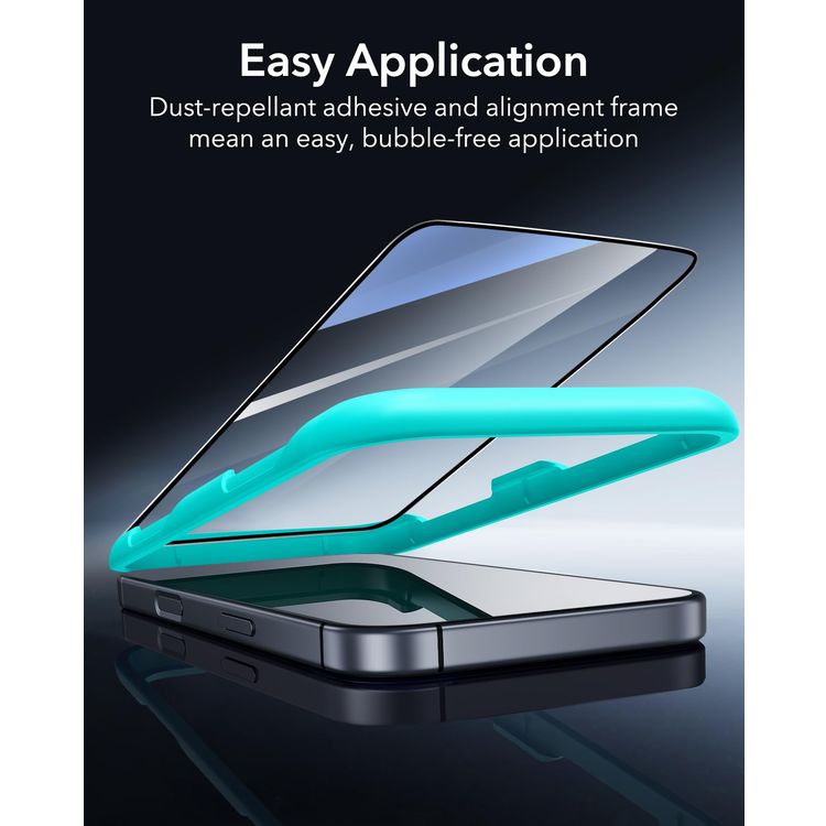 ESR Tempered Glass Screen Protector iPhone 17 Pro Max - 9H Hardness, Clear