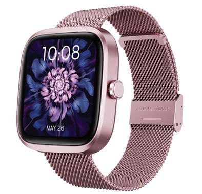 Porodo Smartwatch SKWER PDSWT71PK - 1.72” HD Display, Pink