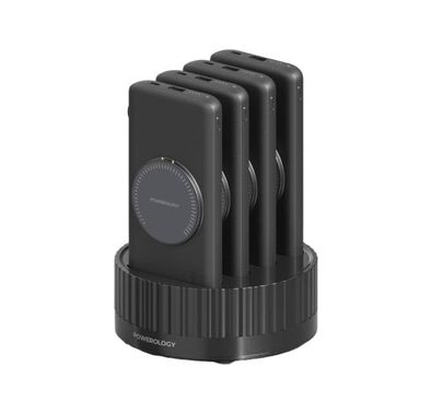 Powerology Wireless Power Bank Station PPBCHA1041-BK - 10...