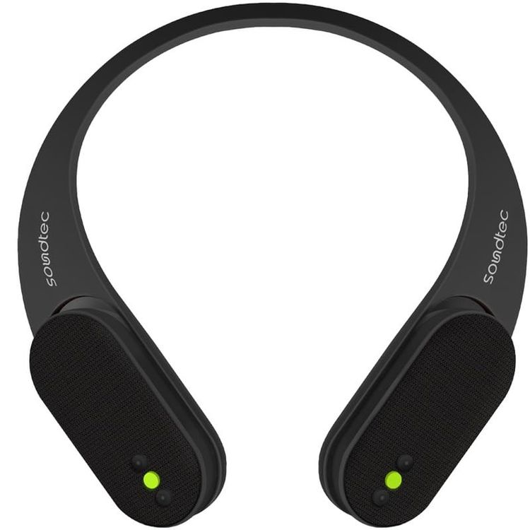 Porodo Wireless Headphones Soundtec ANC Max - Bluetooth 5.3, Blue