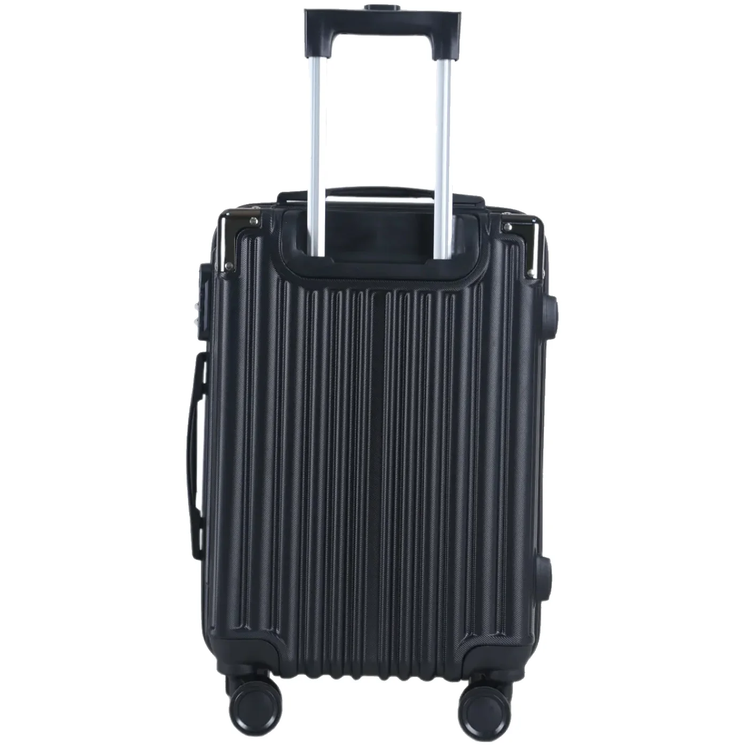 Levelo RoamTrio 3-Piece ABS Luggage & Suitcase Set - Black