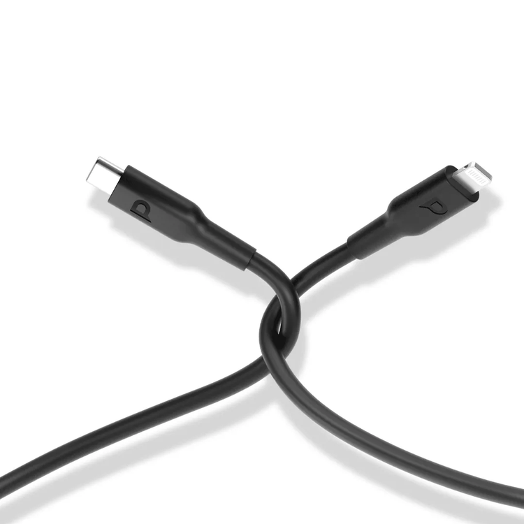 Powerology USB-C to Lightning PD Cable P3BCLBK - 3m, Black