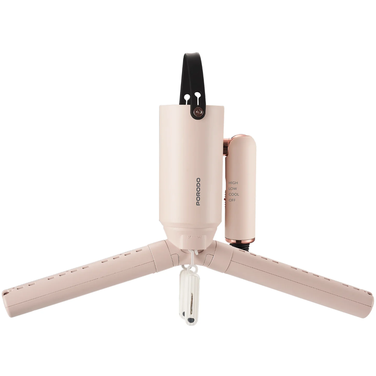 Porodo Hair & Garment Dryer PDLFSTD32PK - 2-in-1, Pink