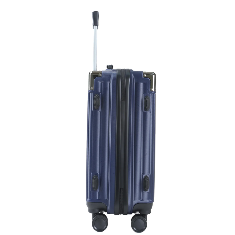 Levelo RoamTrio 3-Piece ABS Luggage & Suitcase Set - Dark Blue