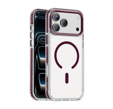 Green Lion Prestige MagSafe iPhone 18/17 Pro Max Case - Burgundy