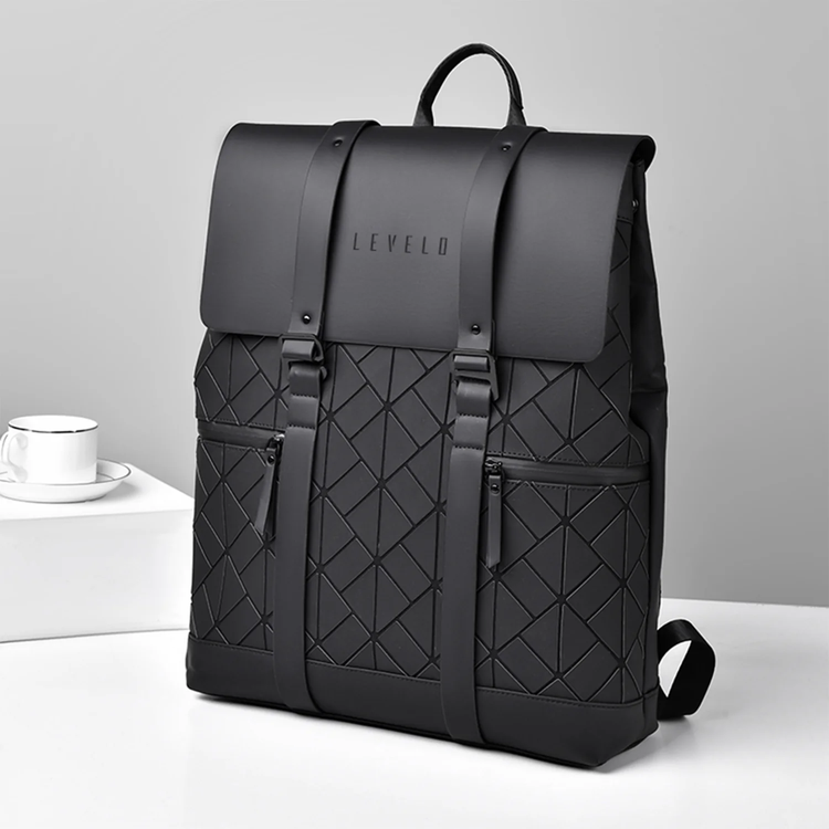 Levelo CAEN Backpack, Water Resistant, LVLCAENTBBK - Black