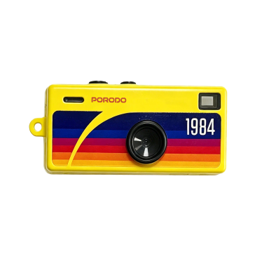Porodo Digital Camera MEMO II - Thumb-Sized, Yellow