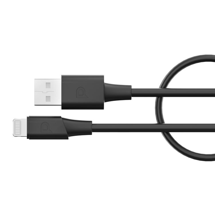 Powerology USB-C Cable PCAB011BK - 100W PD, Braided, Black