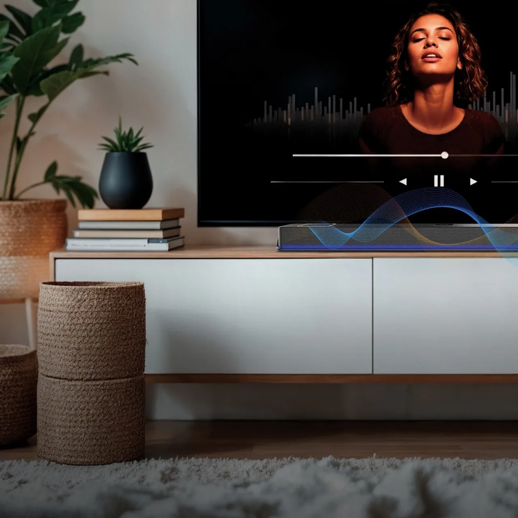 Green Lion سماعة ساوندبار Audionix GNAUDNXSPBK - بلوتوث 5.0، أسود