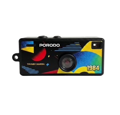 Porodo Digital Camera MEMO - Thumb-Sized, Black