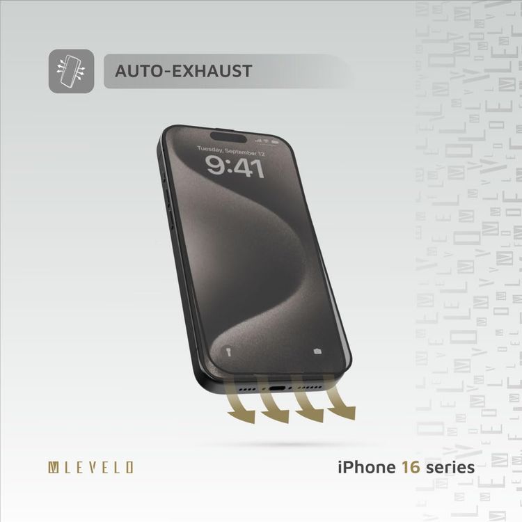 Levelo Screen Protector LVL-3DGL-16PL-PV - 3D Resin Glue, Black