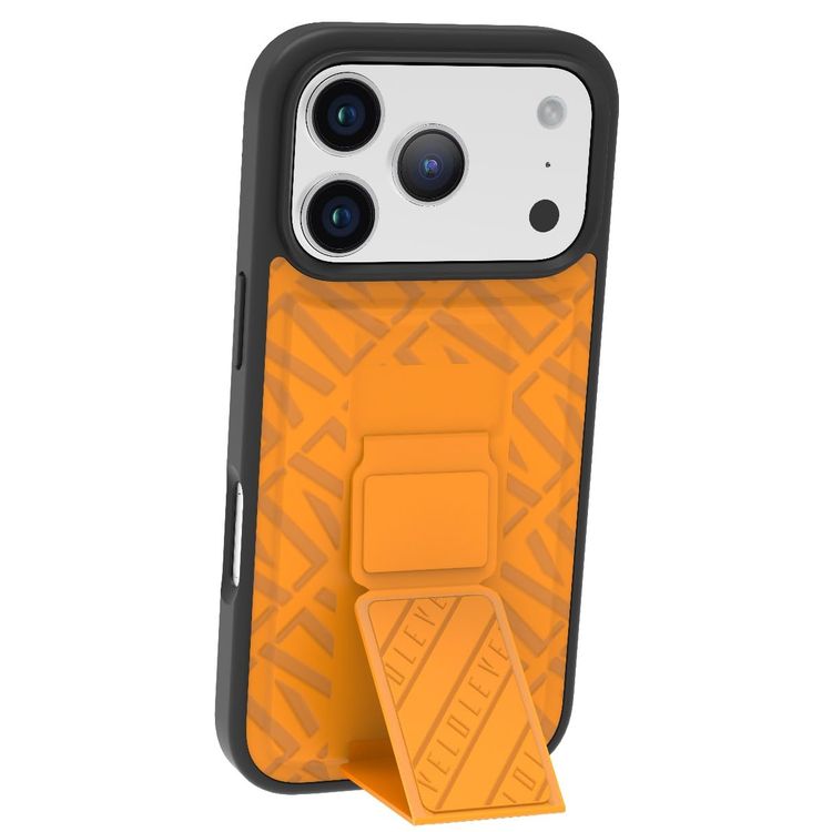 LEVELO Morphix Cuero Case iPhone 17 Pro - SlimFit Magnetic Strap, MidNight Blue