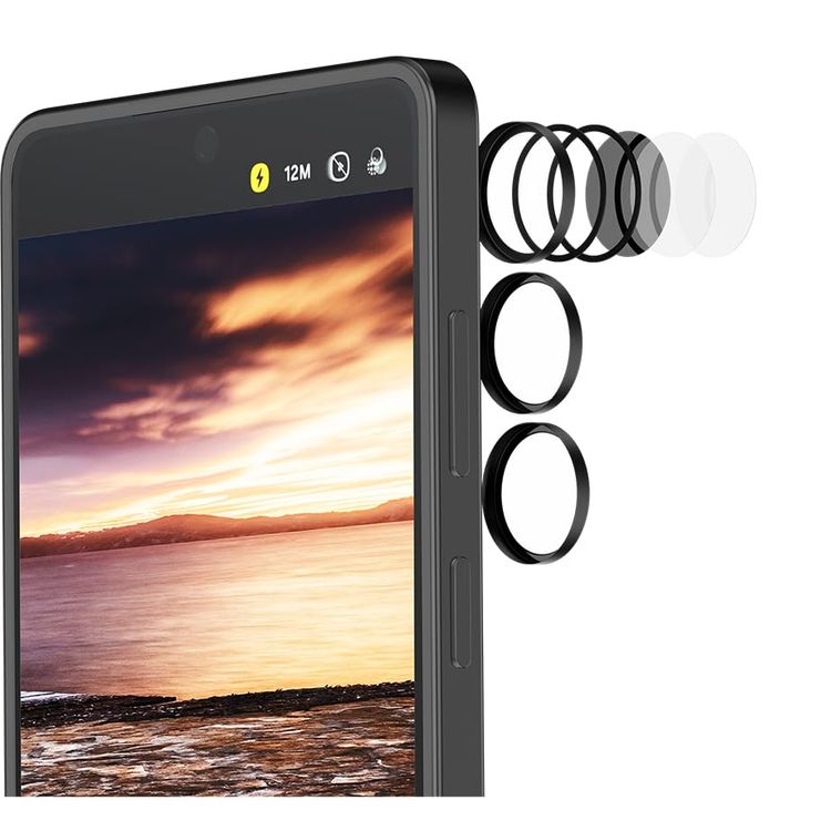 Levelo Camera Lens Protector Samsung S26/S26 Plus - Double-Sided AR Glass, Scratch Resistant