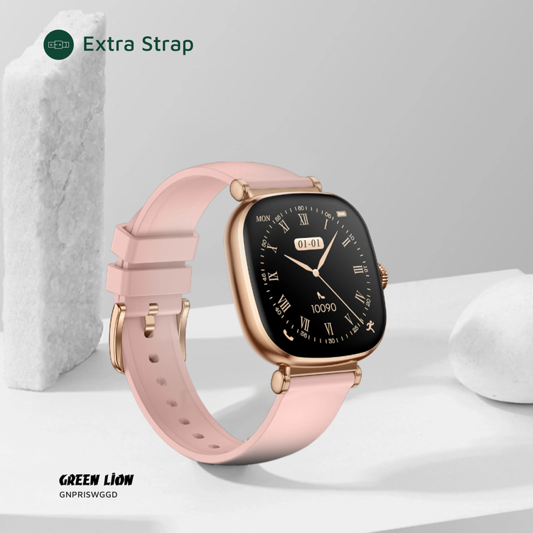 Green Lion Smart Watch GNPRISWGGD - Glossy Gold