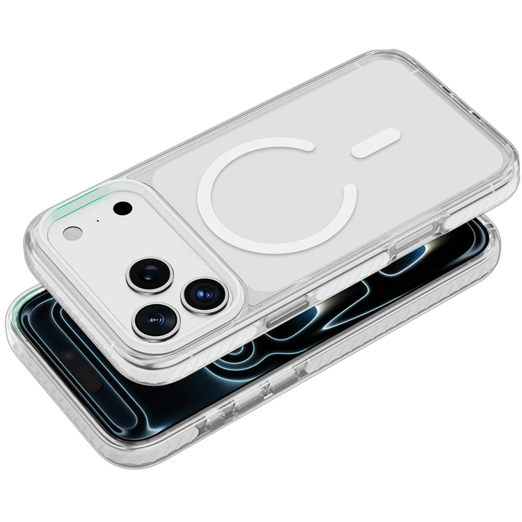 Green Lion Prestige MagSafe iPhone 18/17 Pro Case - Silver