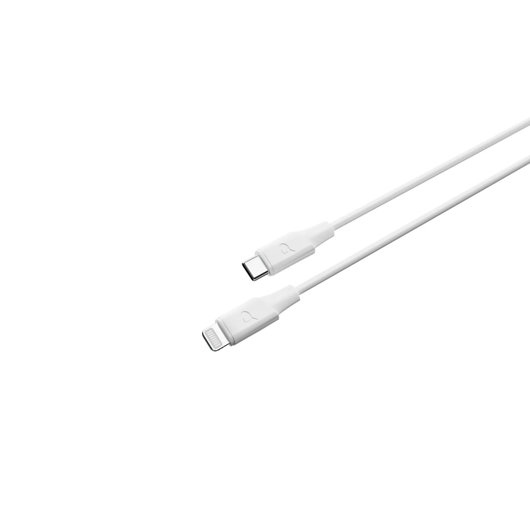 Powerology USB-C to Lightning Cable PCAB012WH - 1.2M, 30W, White