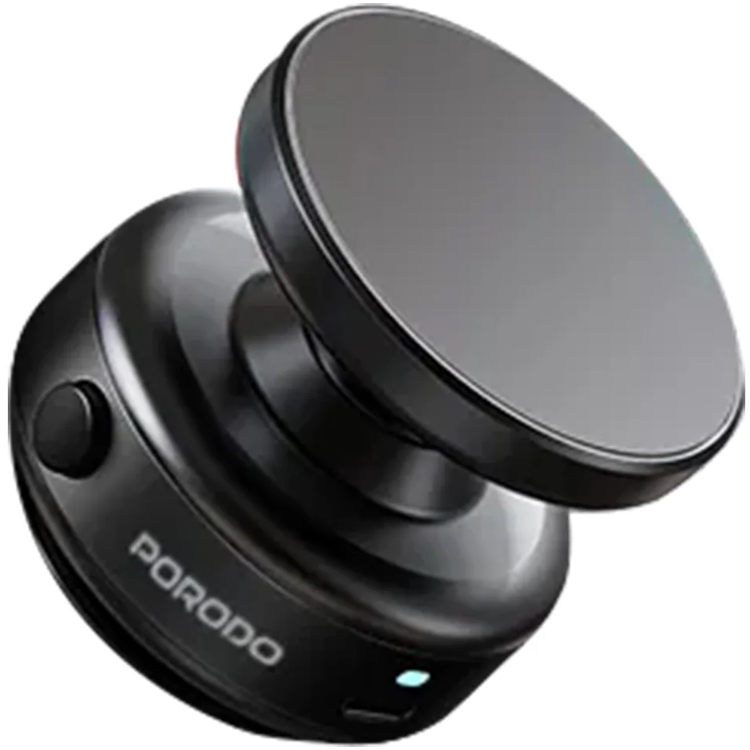 Porodo Vacuseal PD-AESRM-BK - Magsafe Compatible, Magnetic Mount, Black