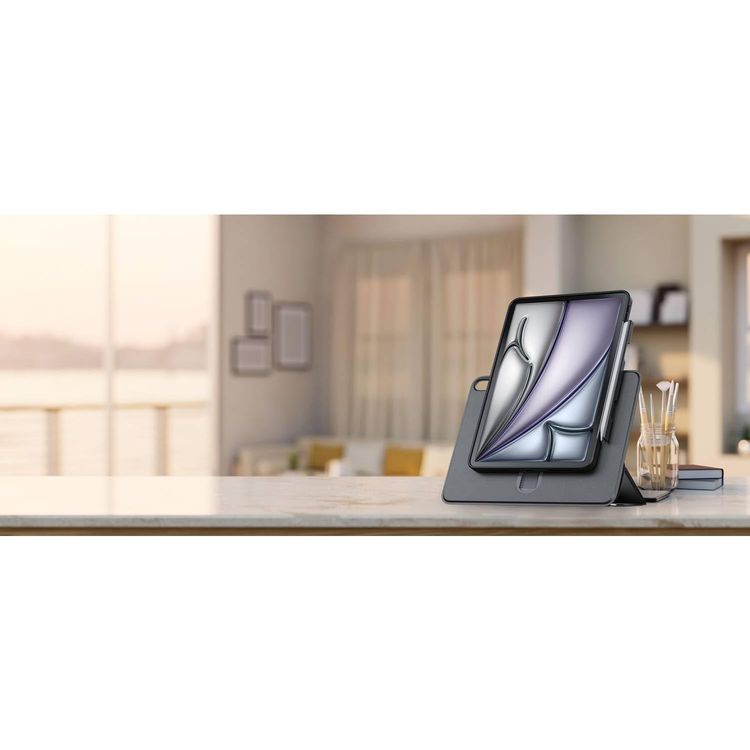 LEVELO Detachable Case LVLCDCA13BK - 360° Rotation, Pen Slot, Black