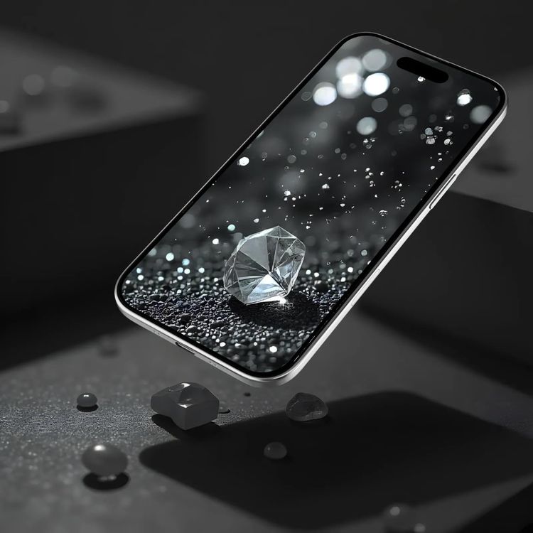LEVELO واقي شاشة UltraVision 3D AR آيفون 17 برو ماكس - 9H، شفاف