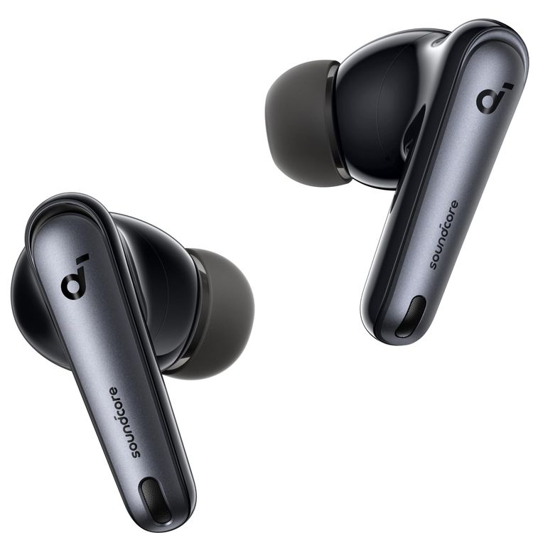 Soundcore Liberty 4 NC Earbuds - Adaptive Noise Cancelling, Black