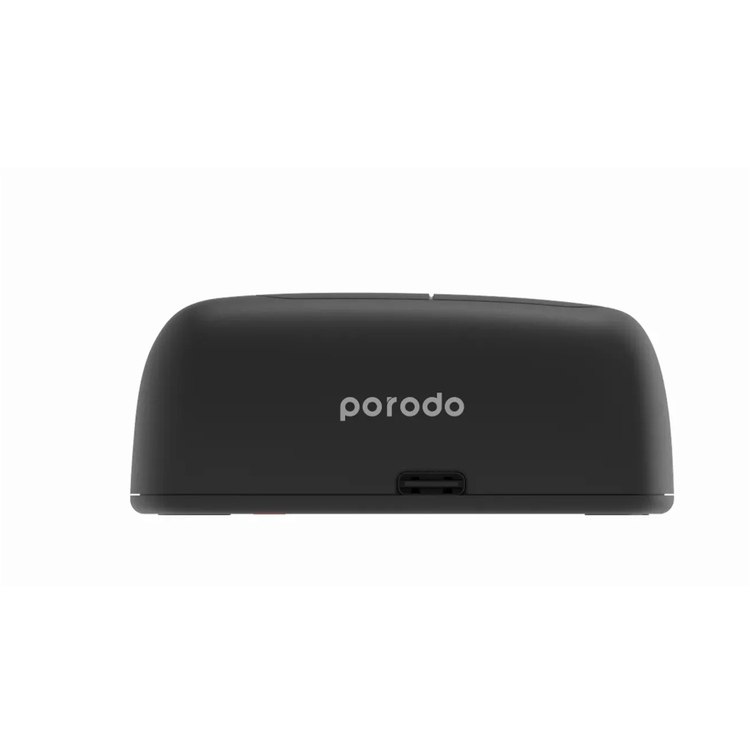 Porodo Wireless Mouse PD-WHRMS-BK - 2.4GHz, 2000 DPI, Black