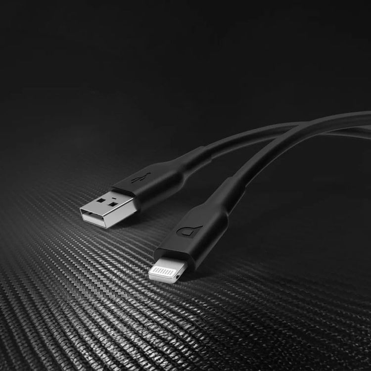 Powerology Lightning Cable P3BLBK - 3M, Black
