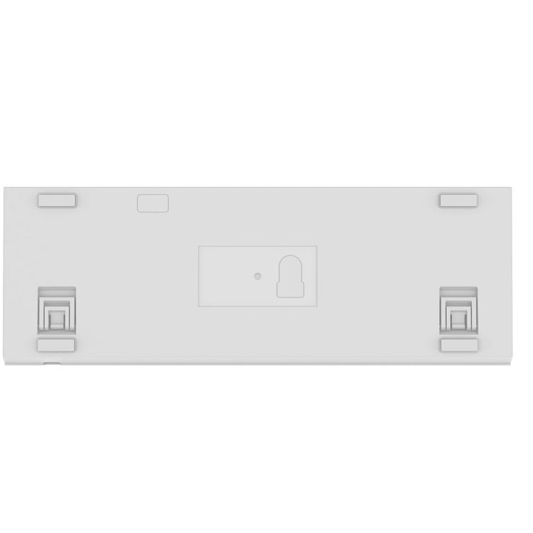 Porodo Mechanical Keyboard PDX222-WH - Red Switches, RGB, Arabic Layout