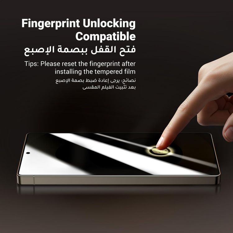 UGREEN Privacy Screen Protector Galaxy S25 Ultra - 9H Tempered Glass, 2 Pack