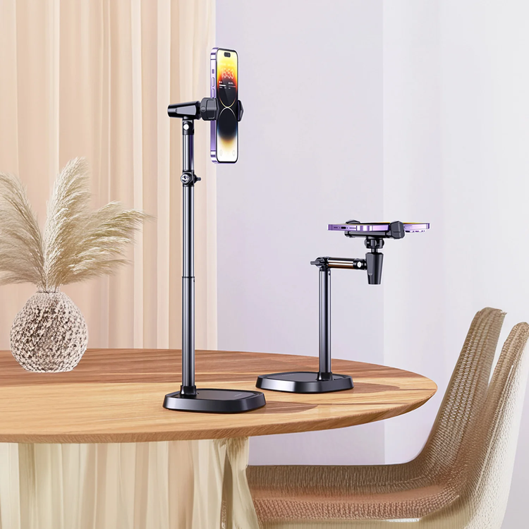 Porodo Phone Stand PDLFST052BK - Multi-Angle, Black