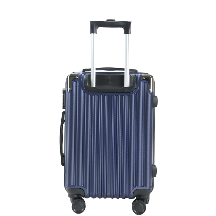 Levelo RoamTrio 3-Piece ABS Luggage & Suitcase Set - Dark Blue
