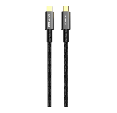 Porodo USB Type-C Cable PD-WCC240W - 240W PD, 40Gbps, 1.8...