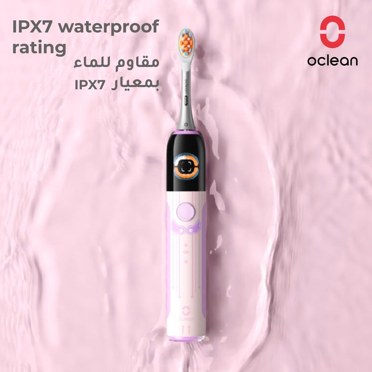 Oclean X Kids Pro Electric Toothbrush, Musical - Pink
