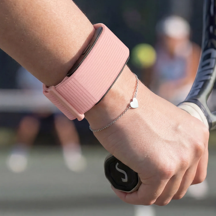 Green Lion Fit Flex Smart Fitness Band, G-BAND 5, High-Precision Sensors - Pink