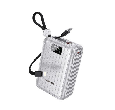 Porodo Power Bank Petite PDNPB37SL - 20000mAh, Type-C & L...