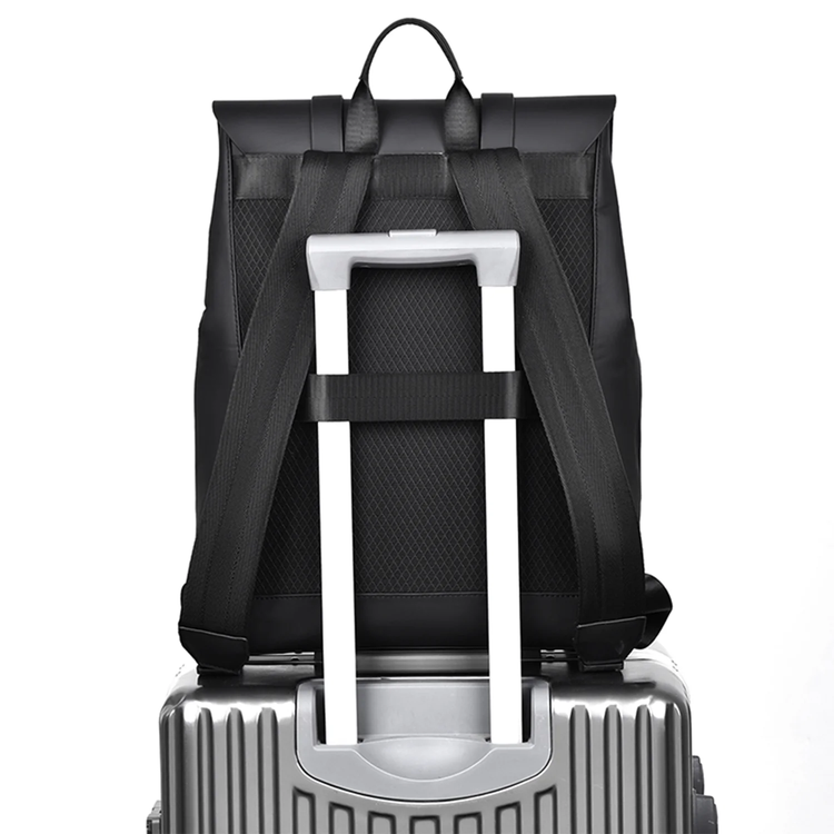 Levelo CAEN Backpack, Water Resistant, LVLCAENTBBK - Black