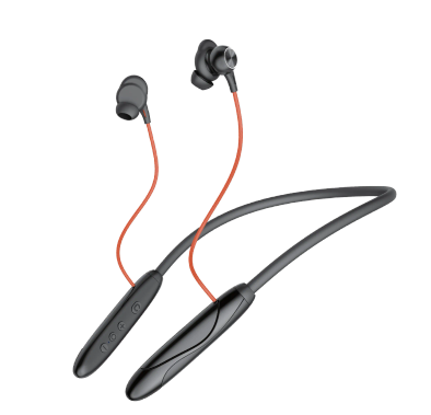 Porodo Neckband Earphones PDSTWLEP046BK - ENC, Bluetooth ...