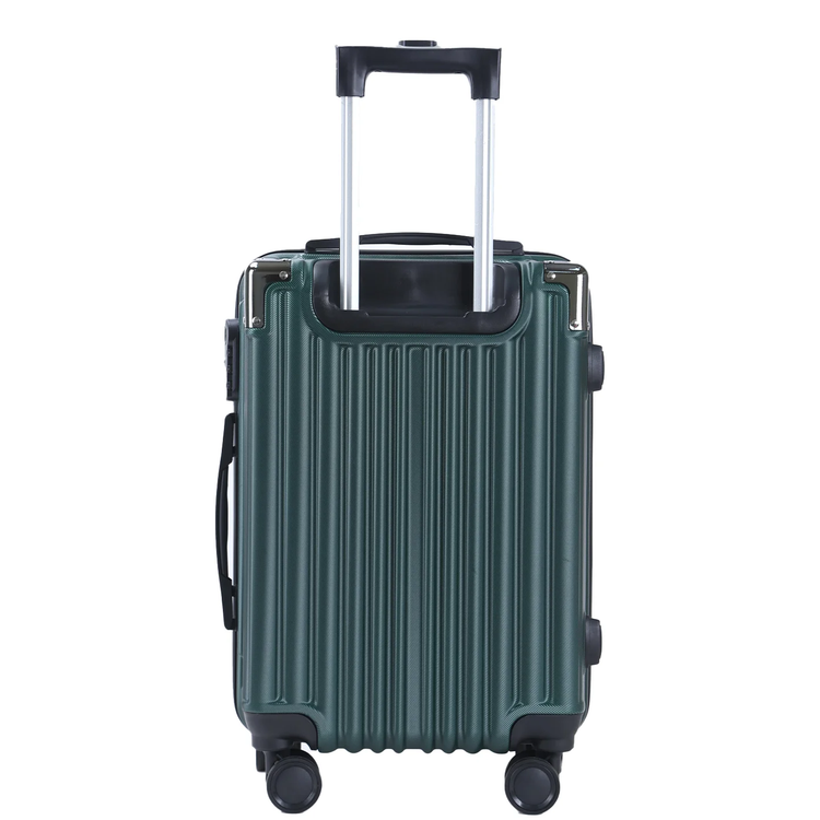 Levelo RoamTrio 3-Piece ABS Luggage & Suitcase Set - Forest Green
