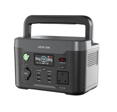 Green Lion Portable Power Station GNPGX800PSBK - 12000mAh...