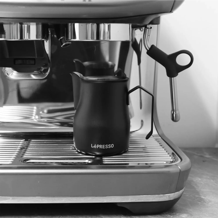 Lepresso Milk Frothing Pitcher LPCFFBP0070BK - 350ml, Black