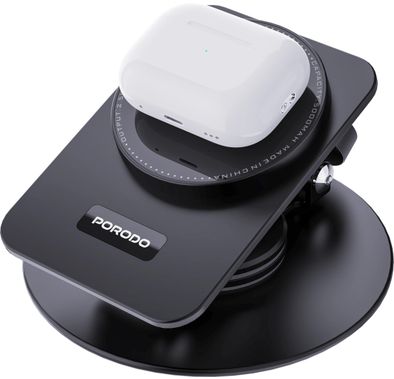 Porodo Charging Station PD-FWCH035-BK - 115W Foldable Sta...