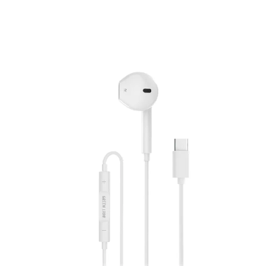 Green Lion Earphone GNMONOEPTCWH - Mono, Type-C, White
