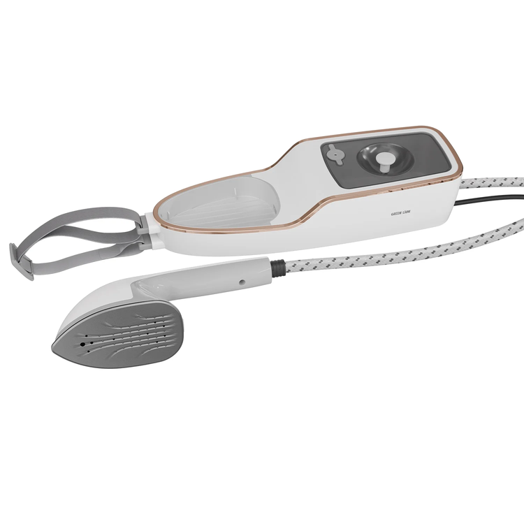 Green Lion Steam Master GNSMSBX130WH - 1950W 2-in-1 Steamer & Iron, White