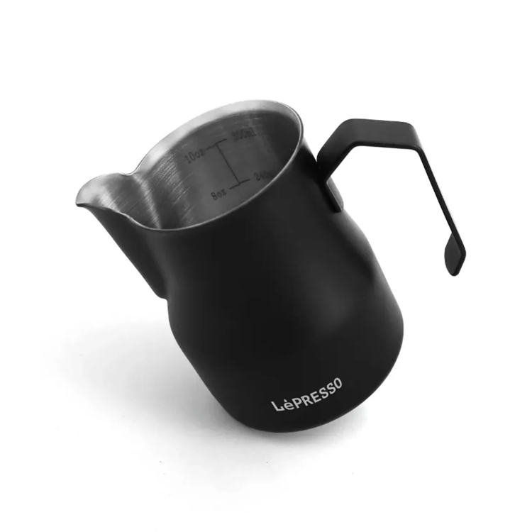 Lepresso Milk Frothing Pitcher LPCFFBP0070BK - 350ml, Black