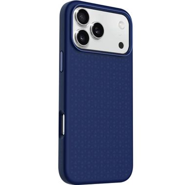 LEVELO iPhone 17 Pro Case Fiora - Liquid Silicone, Dark Blue