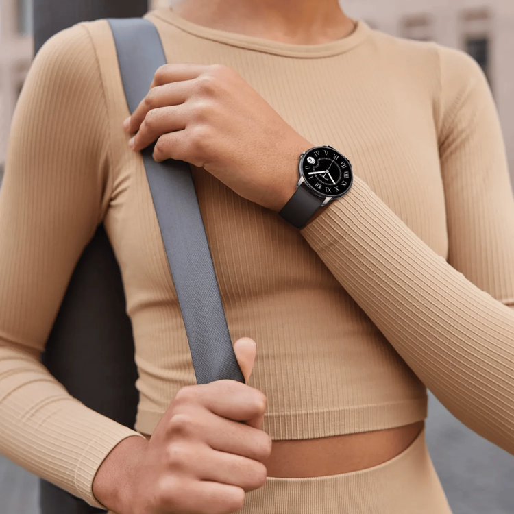 Green Lion Smart Watch Rivo - 1.32" AMOLED, Black