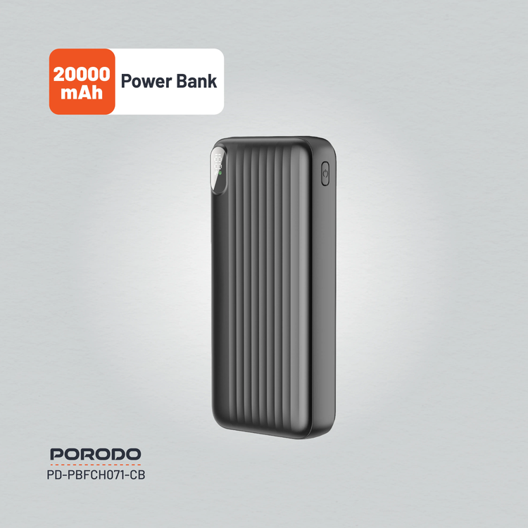 Porodo Ultimate Combo 6-in-1 Power Bank PDPBFCH071CB