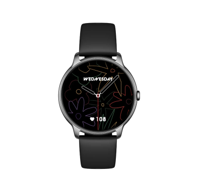 Green Lion Smart Watch Rivo - 1.32" AMOLED, Black