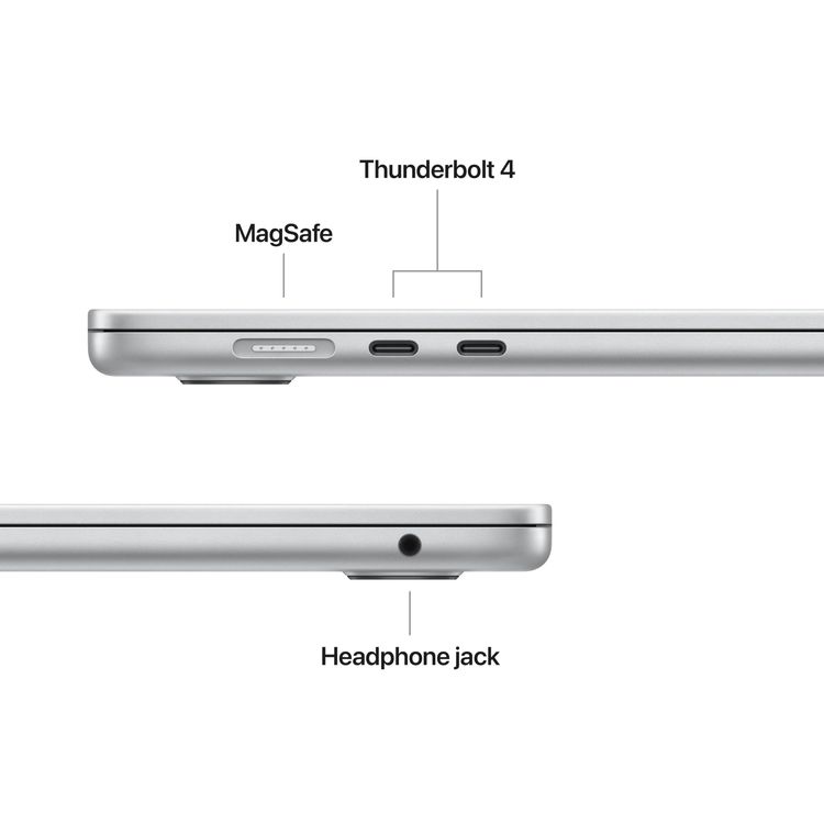Apple MacBook Air 2026 M5 - 15.3-inch, 16GB, 1TB SSD English/Arabic Keyboard, Silver